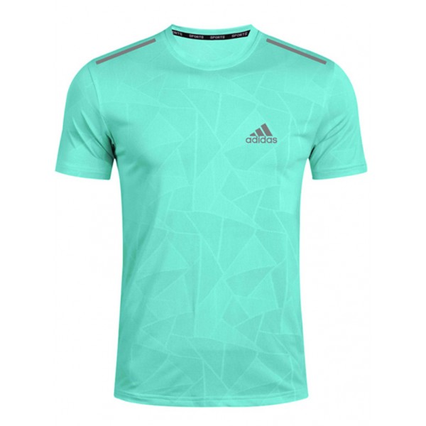 Adas training jersey green-blue sportswear running uniform men's soccer shirt football casual short sleeve sport t-shirt 2023-2024